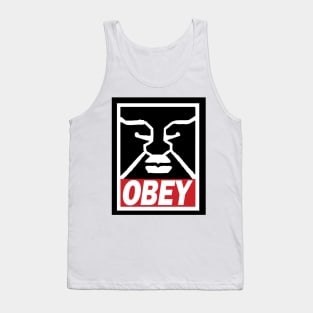 OBEY STICKERFACE Tank Top